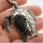 Stainless Steel Turtle Pendant